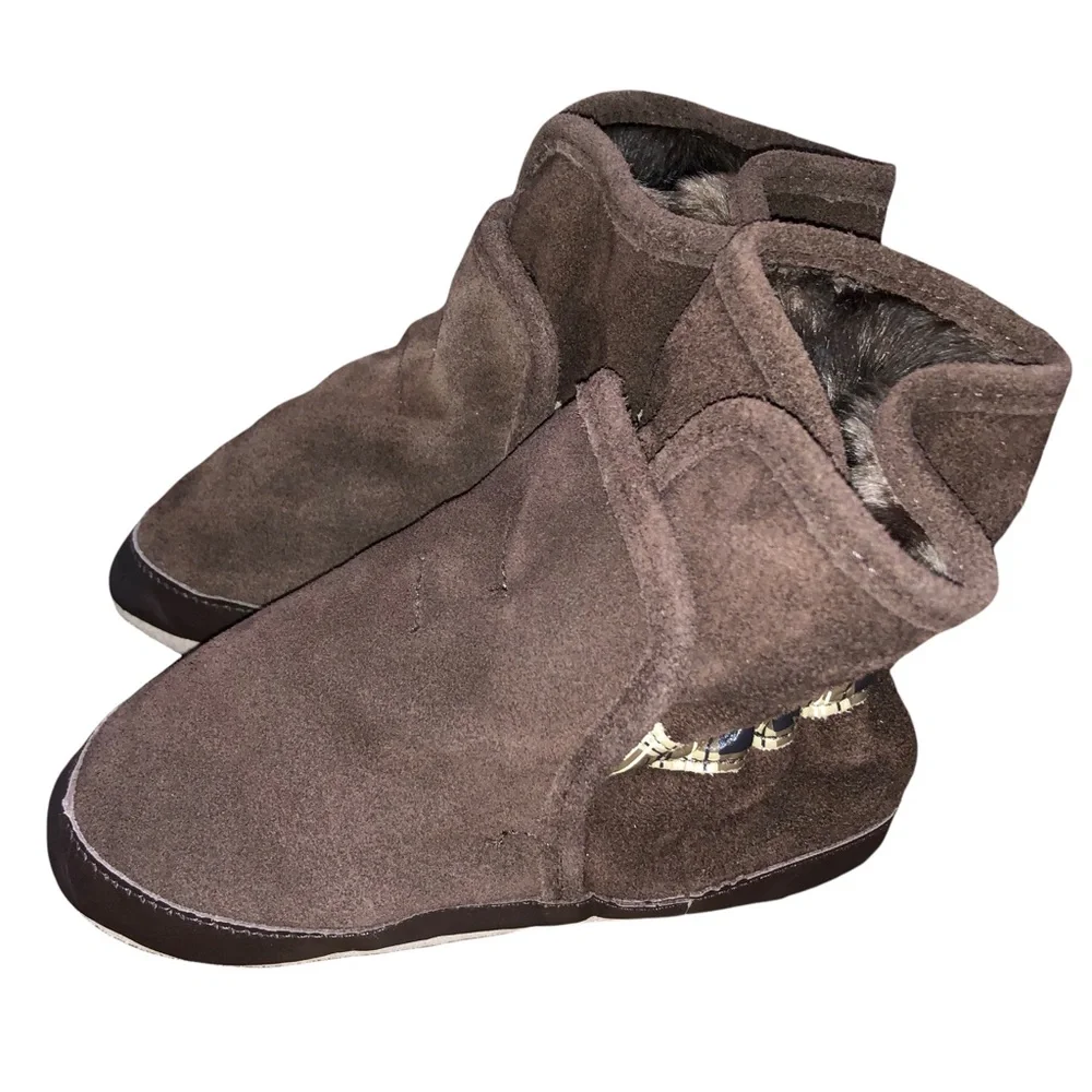 🌟LIKE NEW🌟 Robeez Cozy Ankle Bootie in Brown